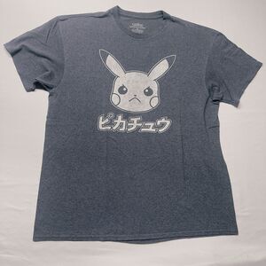 Pokemon Pikachu Graphic T-Shirt Short Sleeve XL